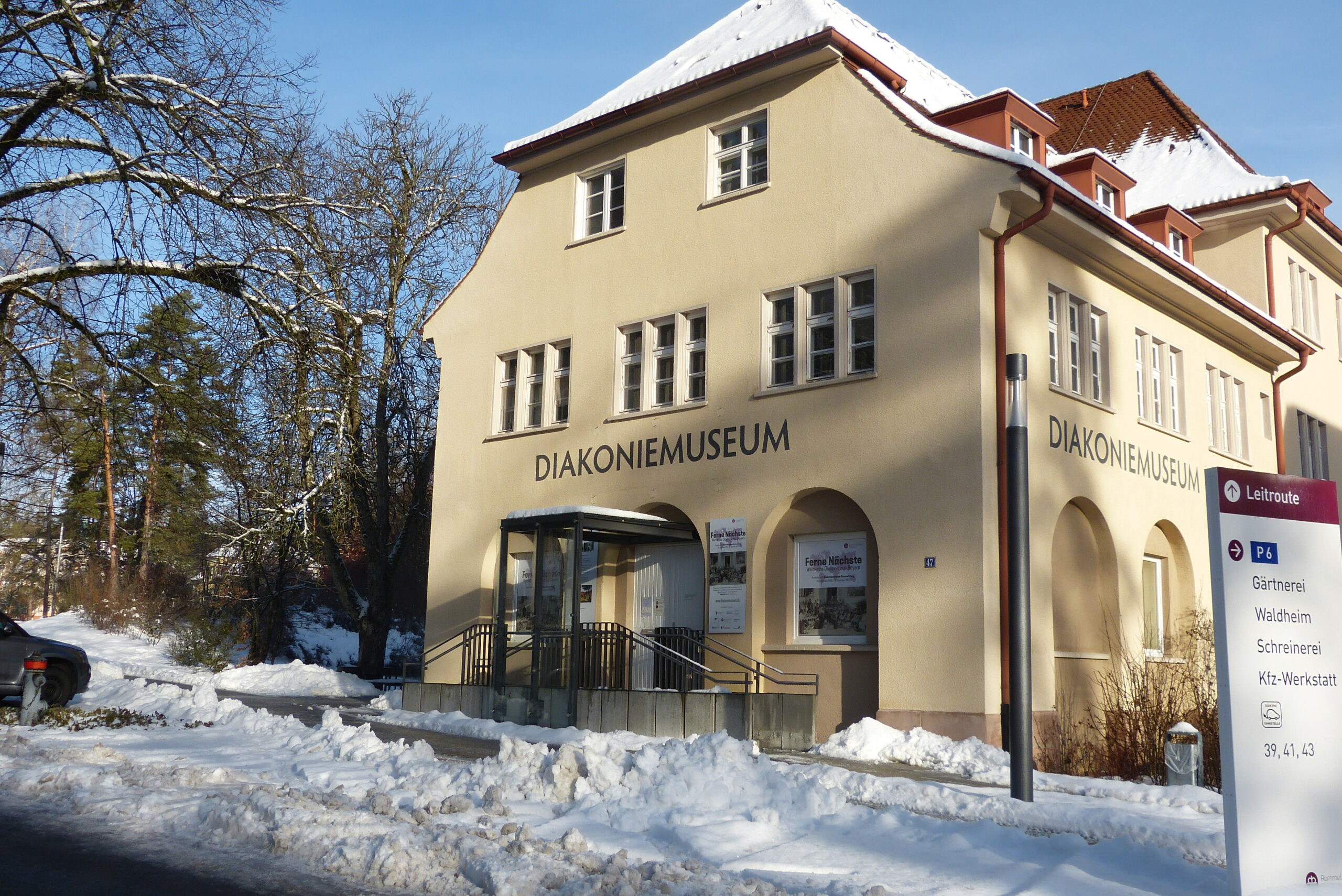 Wechselnde Ausstellungen prägen den Charakter des Hauses
